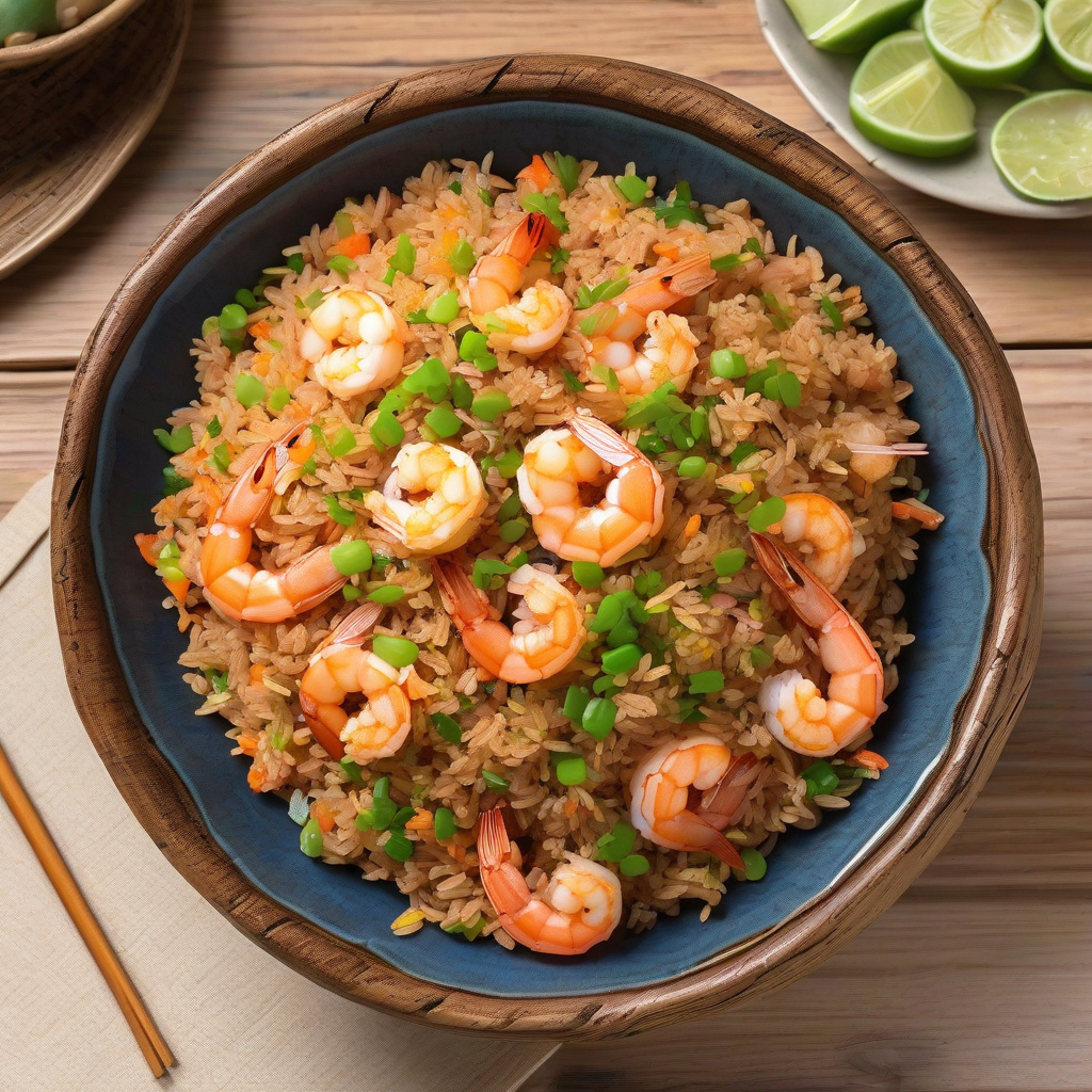 Visual Fried Rice Korean Shrimp Fried Rice Recipe: Spicy Seafood Perfection in Minutes ...