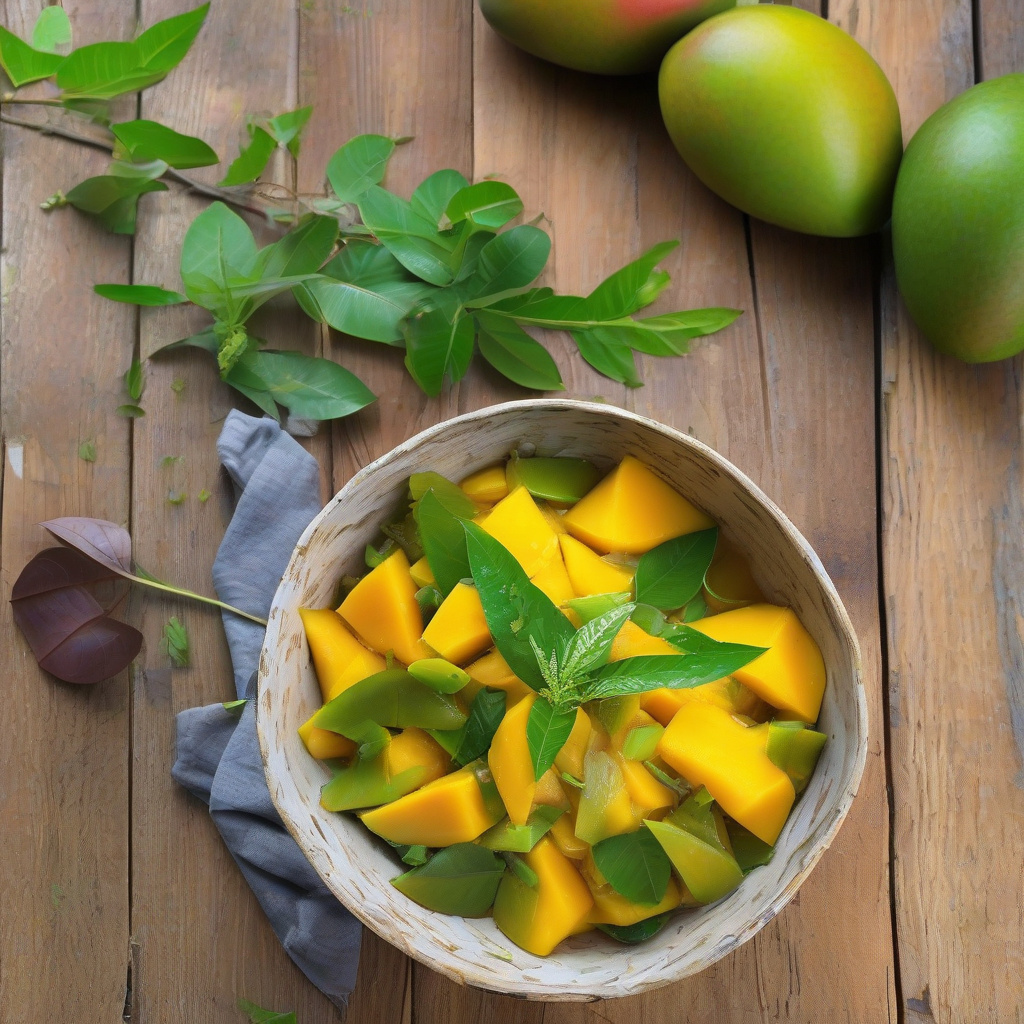 Mango Chow Trinidad Recipe: Spicy Caribbean Side Dish Delight
