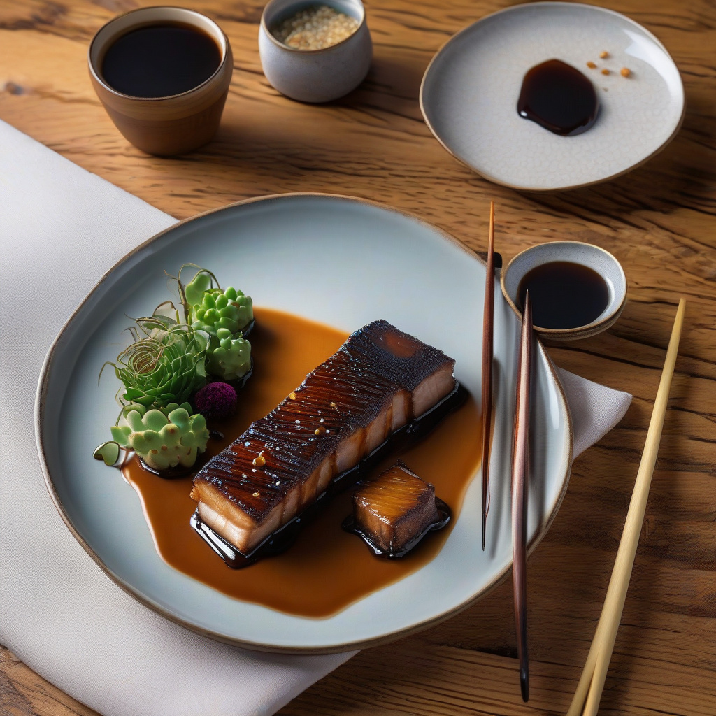 Visual representation of Miso Pork Belly Recipe: Unctuous, Caramelized Perfection