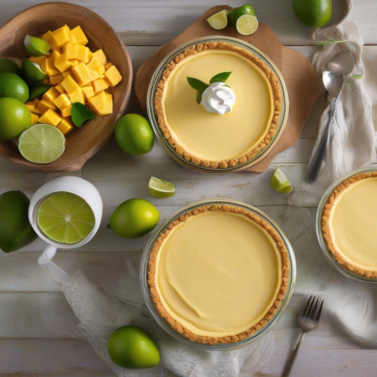 Publix Mango Key Lime Pie Recipe: Tropical Twist on a Classic Dessert ...