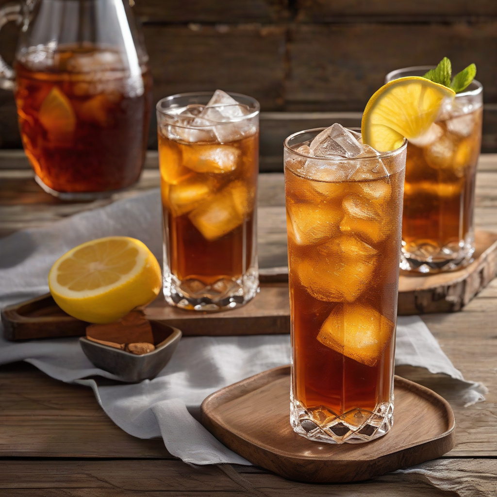 Refreshment Using Tea Southern Sweet Iced Tea Recipe: Classic Summer Refreshment