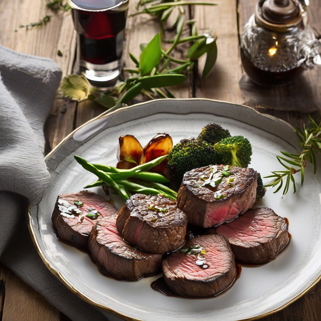 Steak Medallions Recipe: Tender & Juicy Filets in Red Wine Sauce ...