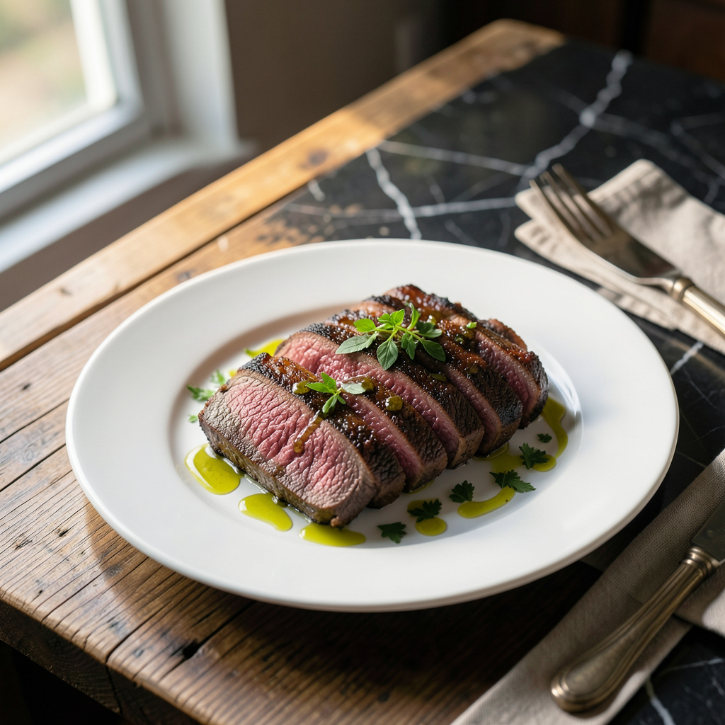 Beef Loin New York Steak Thin Sliced Recipe: Tender and Juicy in Minutes