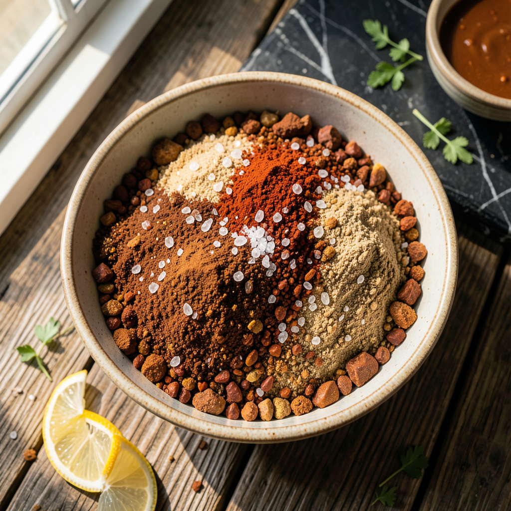 Pork Ribs Dry Rub Recipe: Flavorful Blend for Tender Results example with annotations