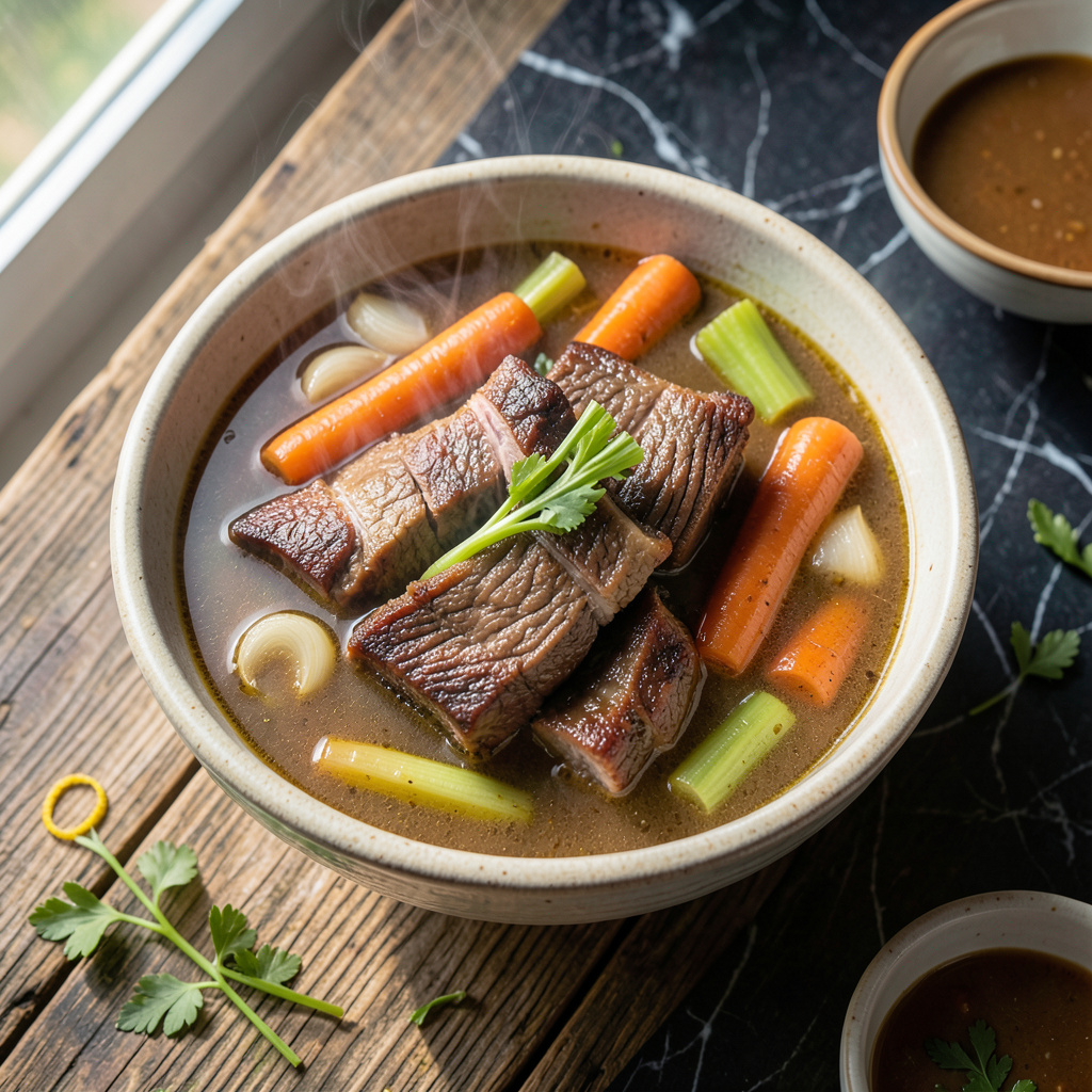 Short Rib Soup Recipe: Fall-Off-The-Bone Comfort in a Bowl