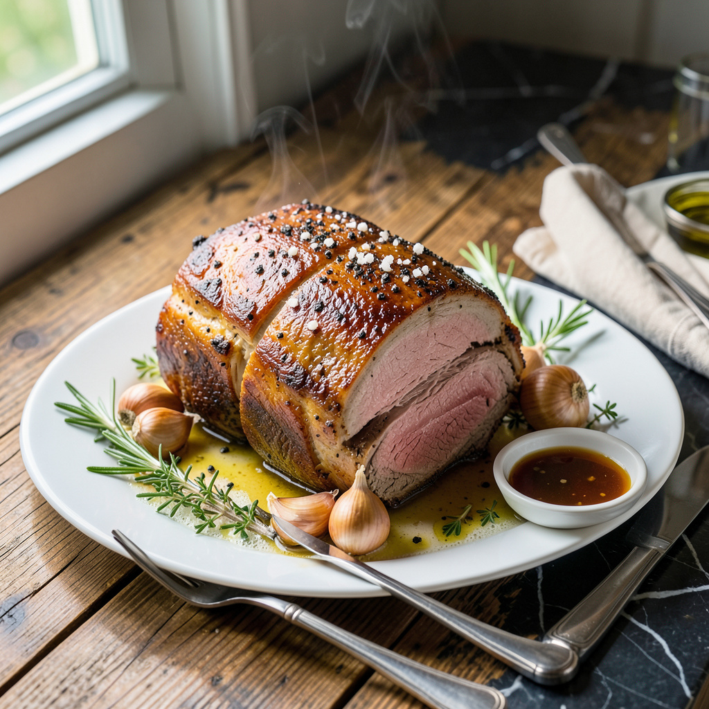 R Rib Top of the Rib Roast Recipe: Herb-Crusted Centerpiece for Holiday ...