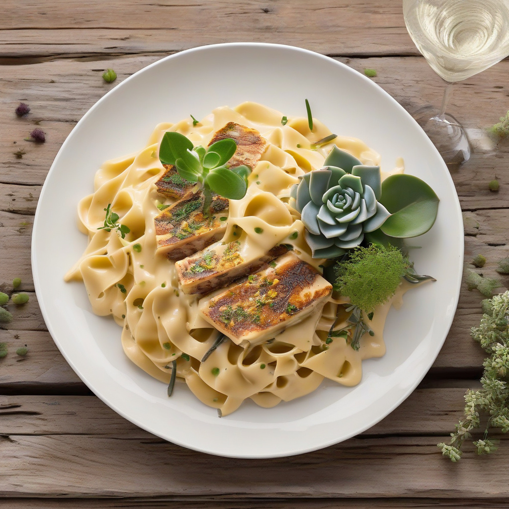 Visual representation of White Wine Sauce Recipe: Rich and Creamy Pasta Companion