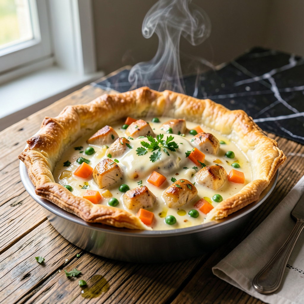Kraft Chicken Pot Pie Recipe: Golden Crispy Crust & Comforting Filling ...