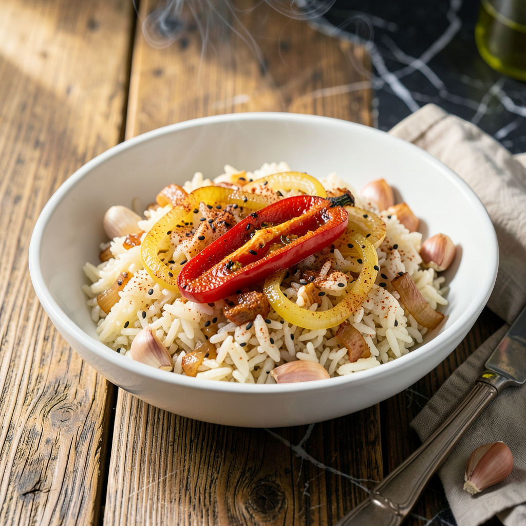 BBQ Rice Recipe: Flavorful One-Pan Meal with Smoky Perfection