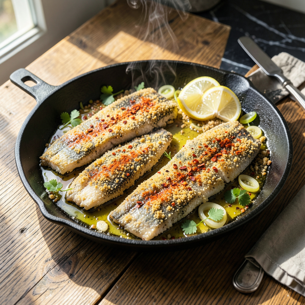 Frozen Pollock Fillets Recipe: Healthy and Crispy Fish Dinner - Daily ...