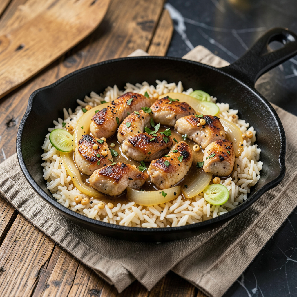 Best Chicken Gizzards and Rice Recipe: Southern-Style One-Pot Comfort ...