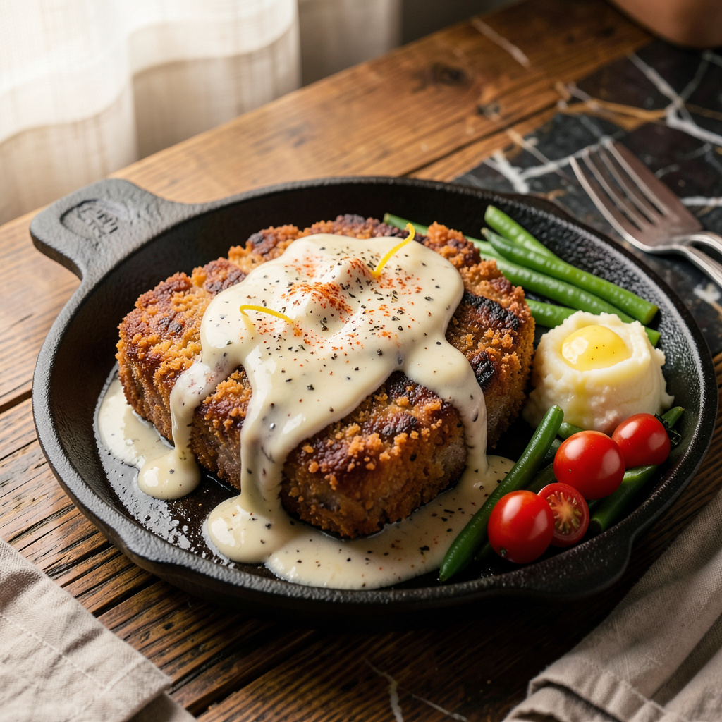 Del Rancho Chicken Fried Steak Recipe: Crispy Golden Crust With Country ...
