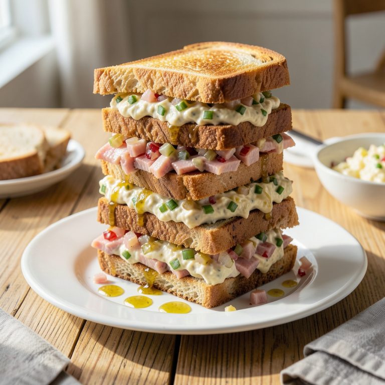 Deviled Ham Sandwich Recipe: Creamy Spread With a Tangy Kick