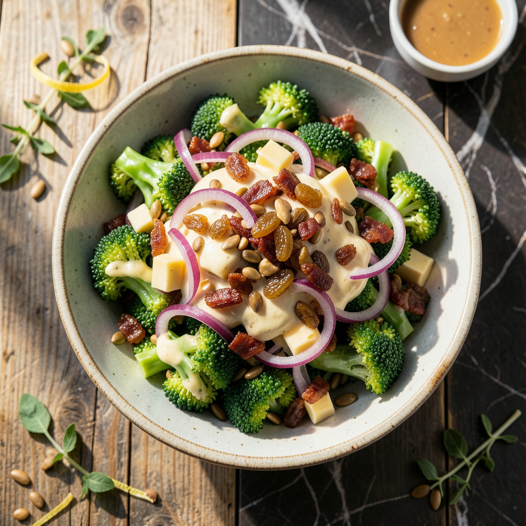 Hutchins Broccoli Salad Recipe: Crunchy Sweet and Tangy Mix