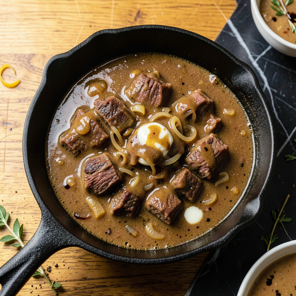 Old-Fashioned Beef Stew Gravy: Rich, Slow-Simmered Depth for Hearty Dishes