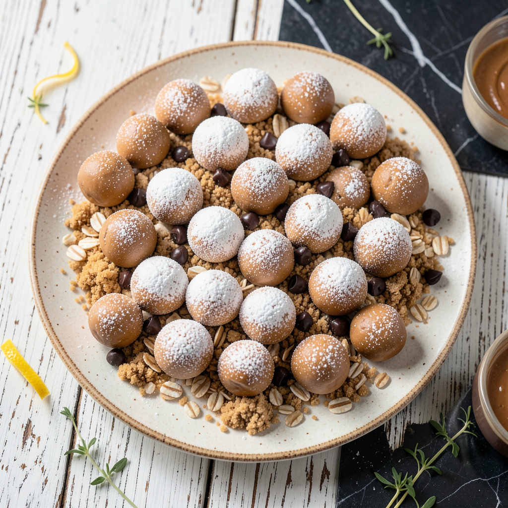 Skippy Peanut Butter Balls Recipe: No Bake Chocolate Covered Treats detailed visual guide