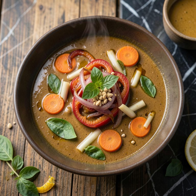Vegan Panang Curry Recipe: Thai Coconut Peanut Flavor Bomb