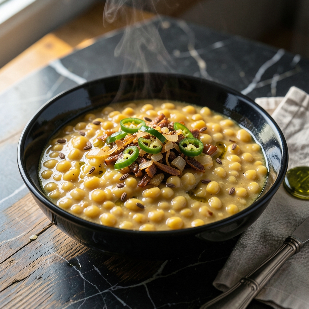 dal recipe pressure cooker example with annotations