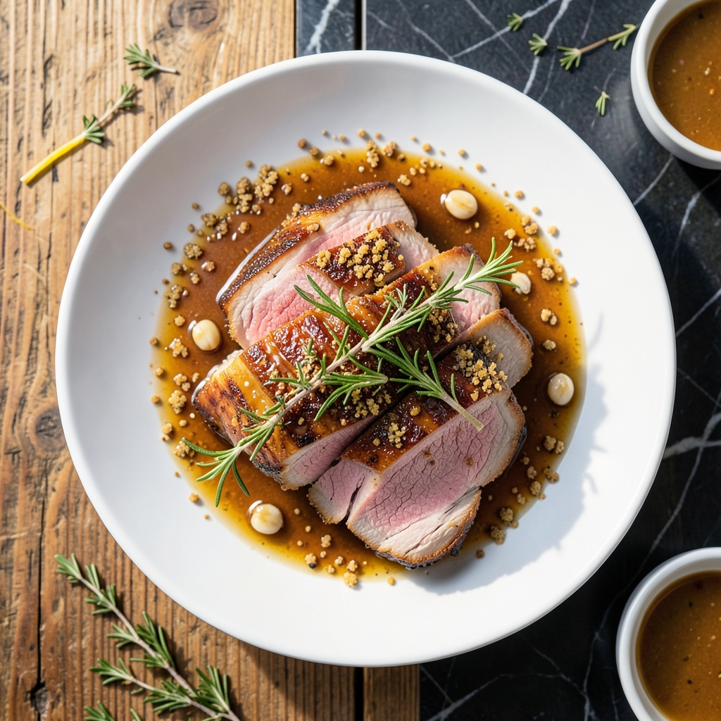 recipe for pork tenderloin with maple syrup example with annotations