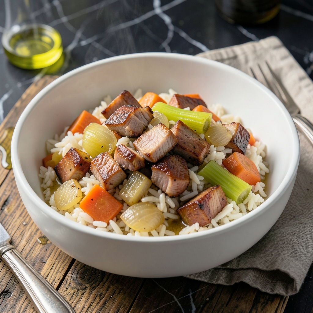 Magic Lamb Rice Ham And Rice Slow Cooker Recipe: Effortless Comfort With Hands-Off Cooking