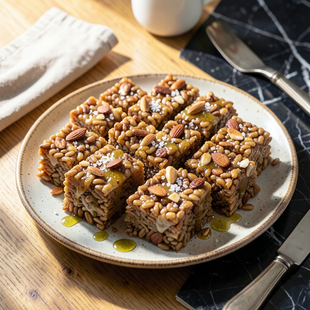Healthier Rice Krispie Treats Recipe: Lower Sugar Crunch With Marshmallow Magic