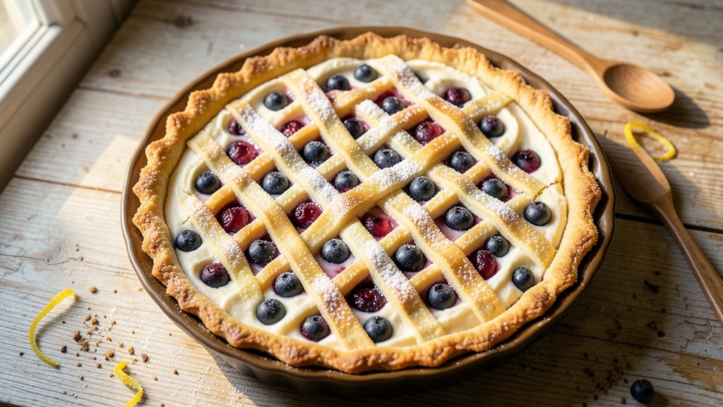 Philadelphia Cream Cheese Blueberry Pie Recipe: Velvety Filling With Bursting Berries