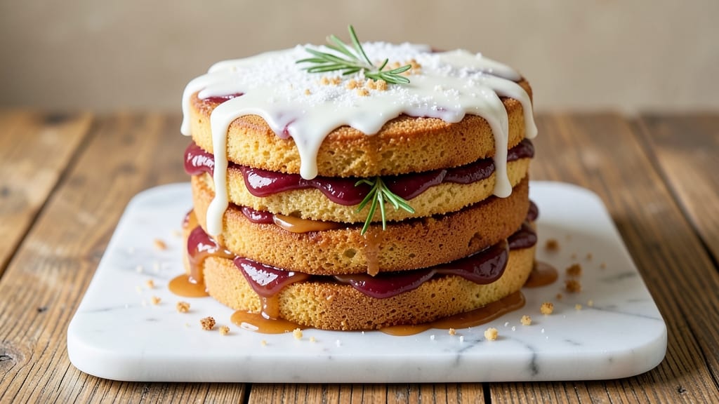 Applesauce Stack Cake Recipe: Layers of Spiced Moistness With Vanilla Buttercream