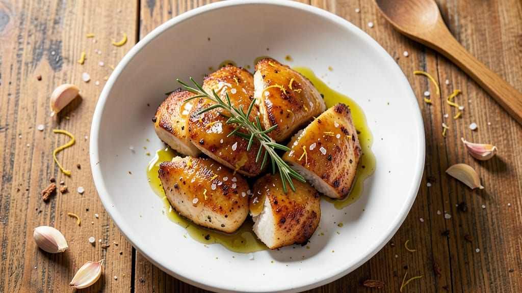 Easy Chicken Recipe: One-Pan Lemon Garlic Crisp in 25 Minutes