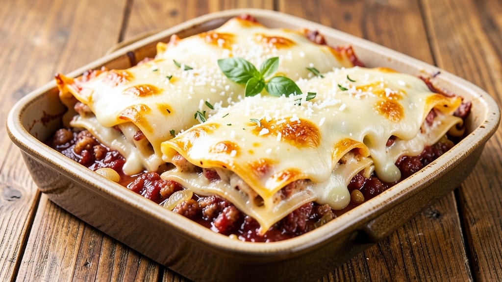 Paula Deen's Lasagna Recipe: Layered Cheese and Meat Harmony