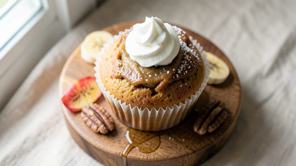 Basic Banana Cupcakes Recipe: Fluffy Vanilla Frosting Magic