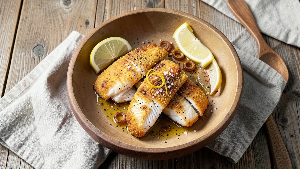 Calabash Fried Fish Recipe: Crispy Cornmeal Crust with Juicy, Flaky Fillets