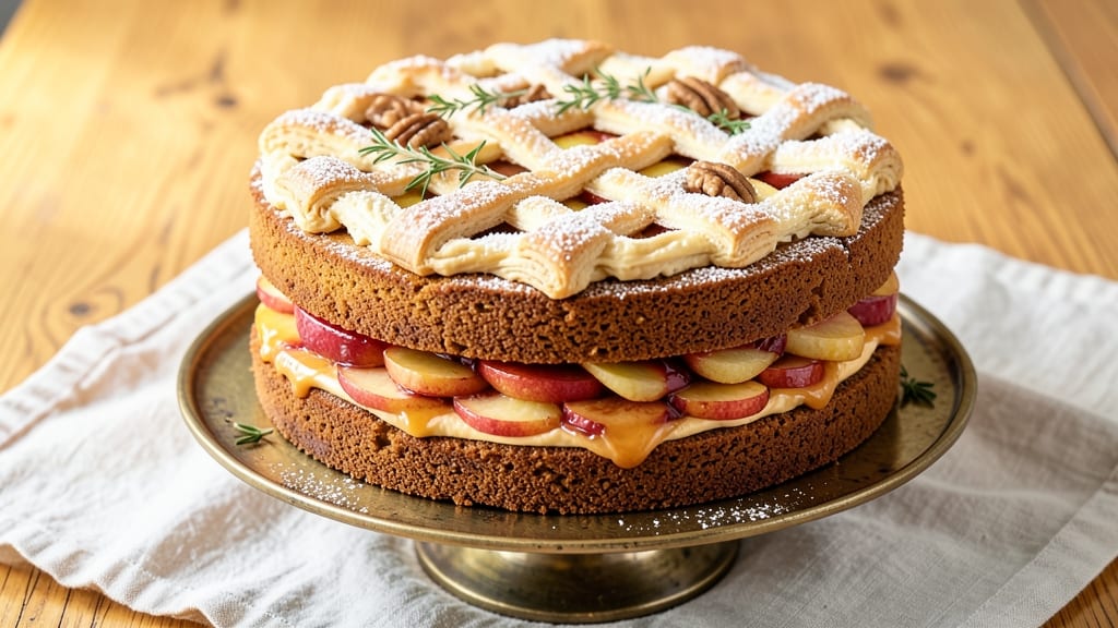 Apple Harvest Cake Recipe: Spiced Caramelized Layers with Apple Pie Flavor