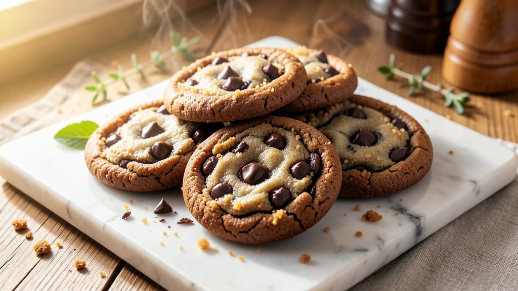New Cookie Recipe: Double-Chocolate Crunch With Nutty Swirls