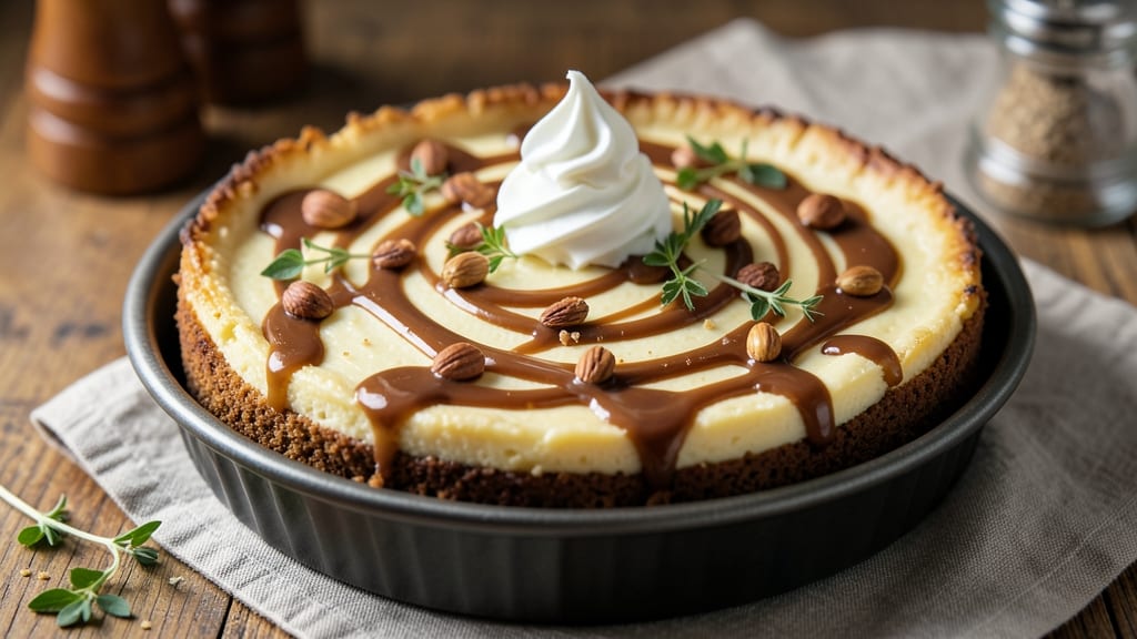 Baked Nutella Cheesecake Recipe: Rich Chocolate Swirls With Crispy Top