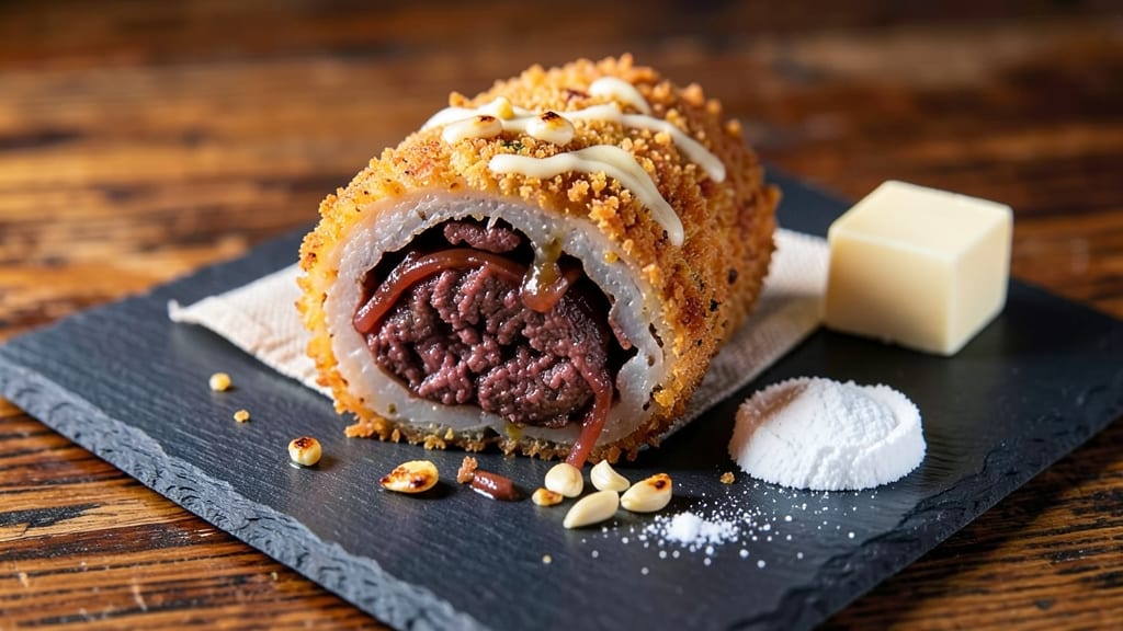 Brazilian Steakhouse Rolls Recipe: Crispy Panko Crust With Juicy Beef ...