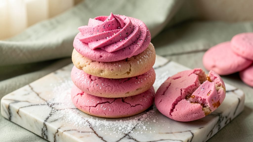 Copycat Crumbl Pink Sugar Cookies Recipe: Soft-Chewy Centers With Vanilla Frosting Magic