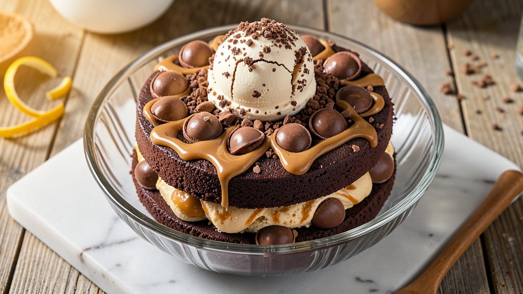 Reese's Peanut Butter Cup Ice Cream Cake Recipe: Fudgy Layers and Cool Cream Swirls